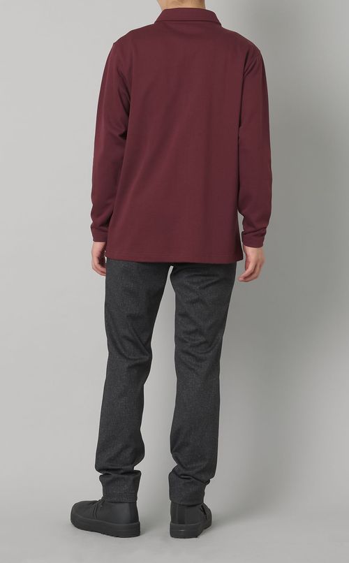 ハーフジッププルオーバー