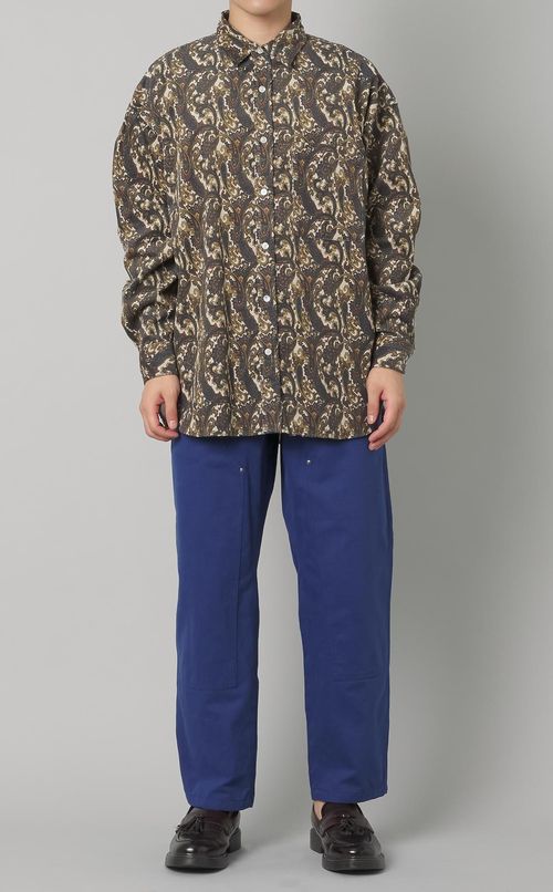 ダブルニーカラーパンツ