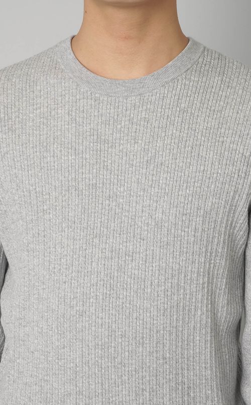 ライトバイレンストライプニット