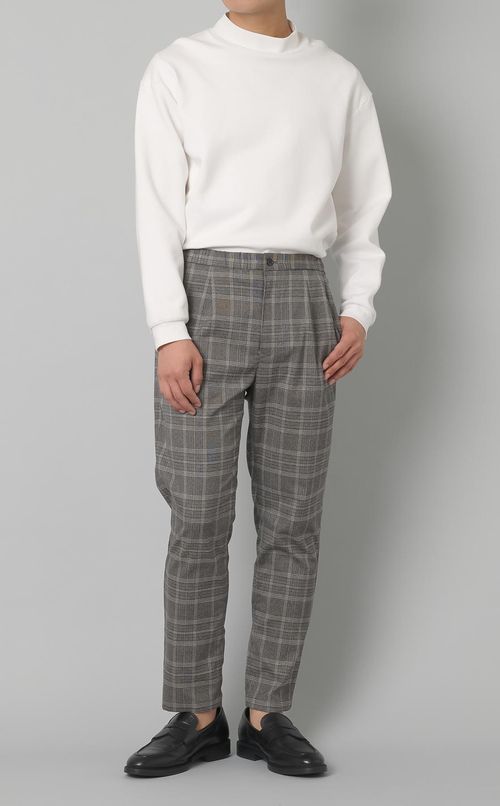 リラックステーパードイージーパンツ