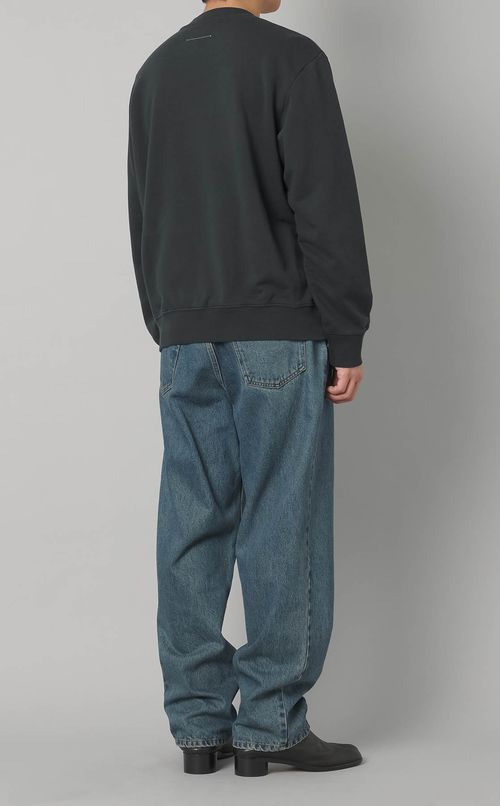 ロゴプリントクルーネックスウェット