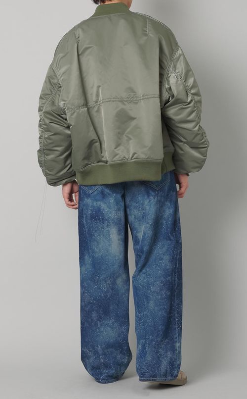 ヘビーステッチMA-1ジャケット