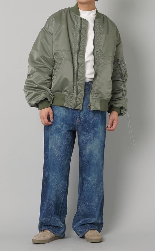 ヘビーステッチMA-1ジャケット