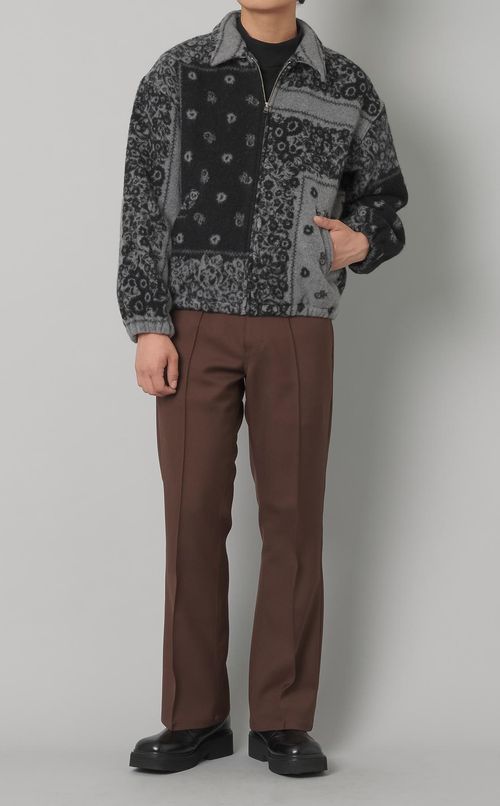 ブランケットブルゾン