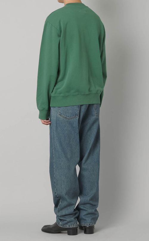 ロゴプリントクルーネックスウェット