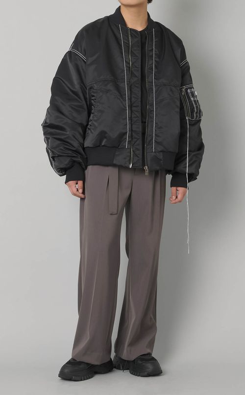 ヘビーステッチMA-1ジャケット