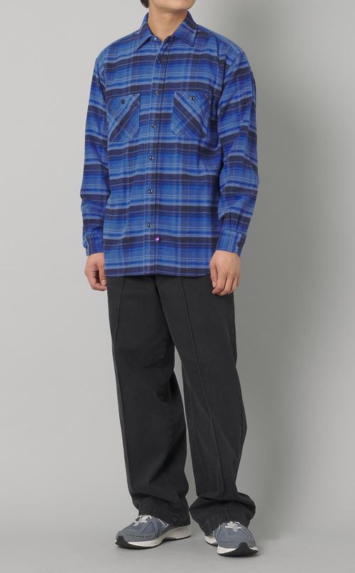 ビッグタックデニムトラウザーズ