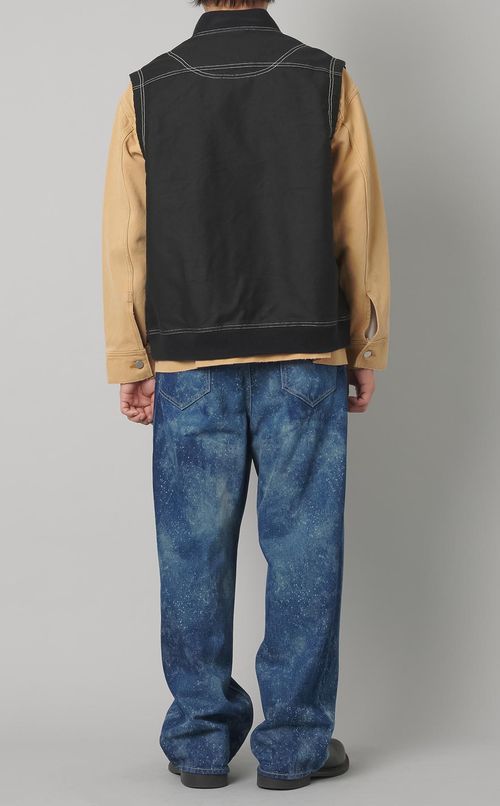 ステッチミリタリーベスト