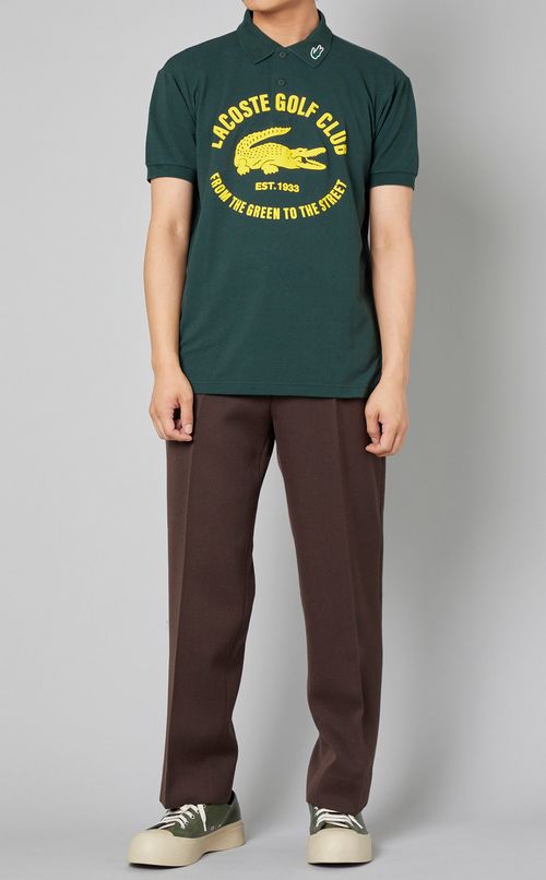 フロントロゴポロシャツ