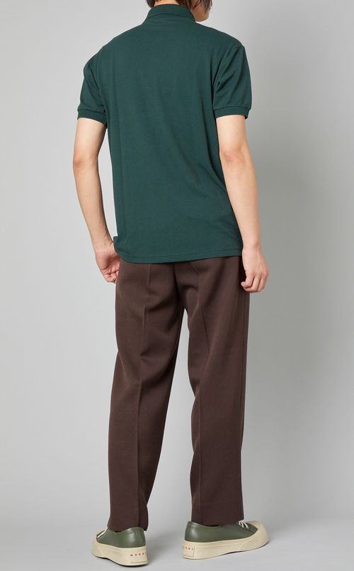 フロントロゴポロシャツ