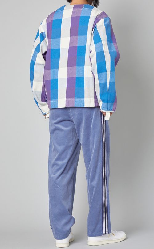 フランネルチェックライナーシャツ