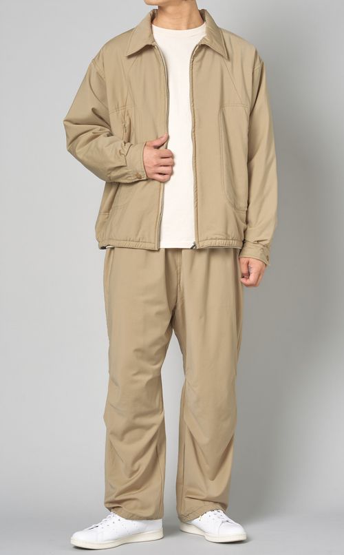 ウールサテンライトパフブルゾン