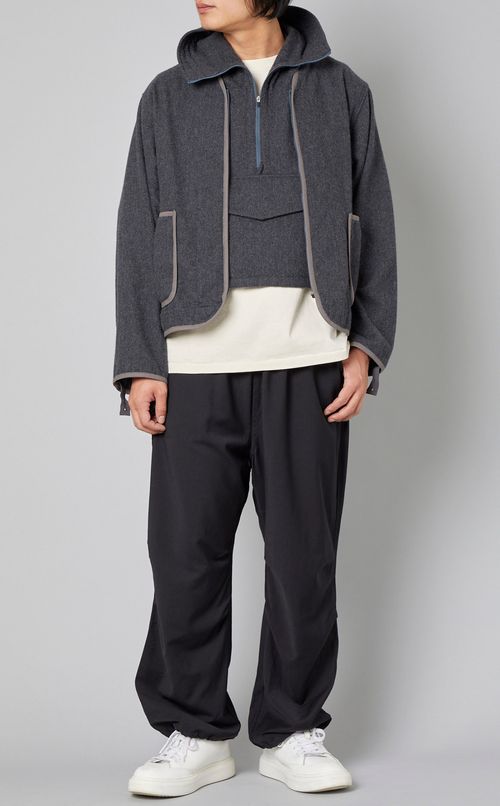 エコウールアノラックベスト