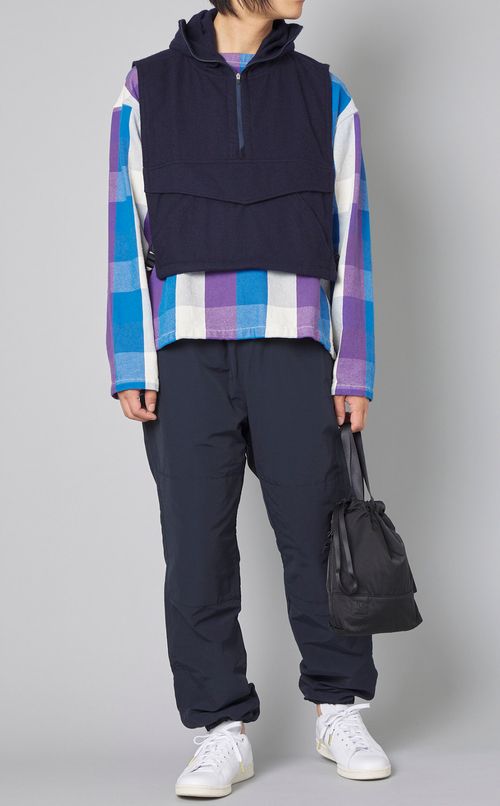 エコウールアノラックベスト