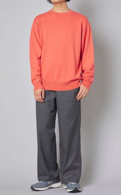 カシミヤプルオーバーニット