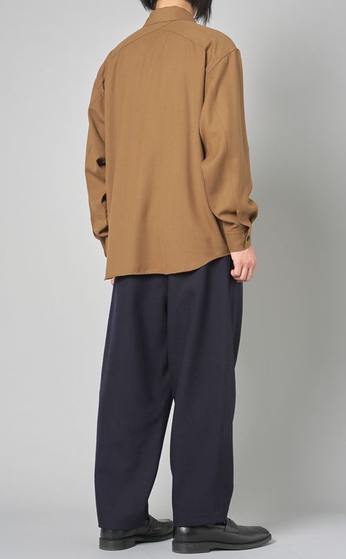 ウールビエラオーバーシャツ