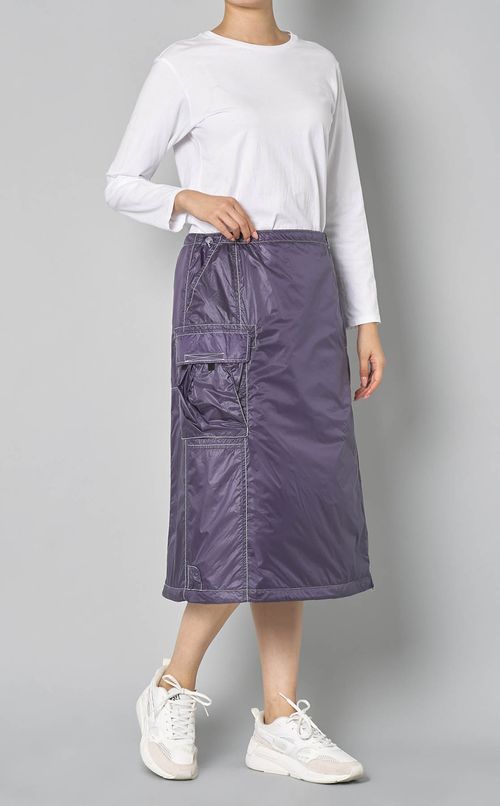 ナイロンパファースカート