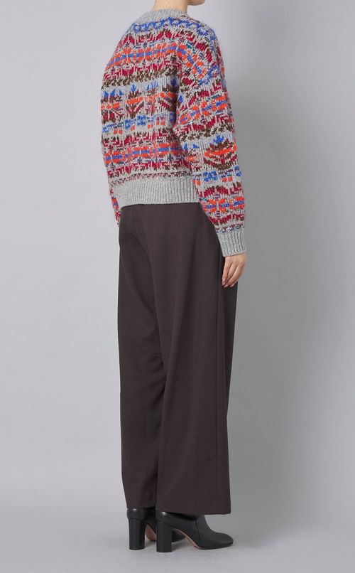 ウールフェアアイルカーディガン