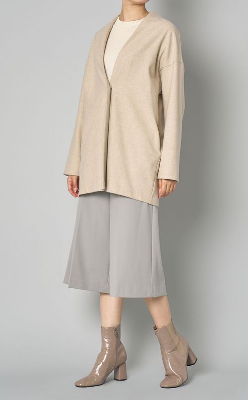 ストレッチウールライトコート