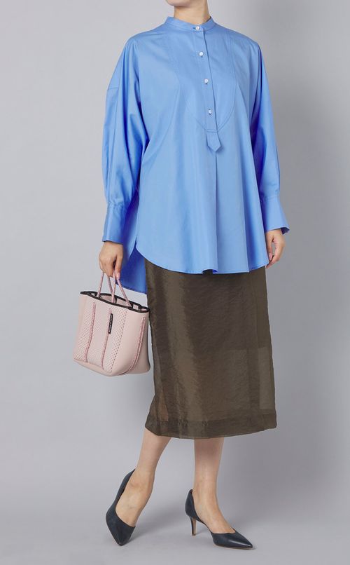 コットンプルオーバーシャツ