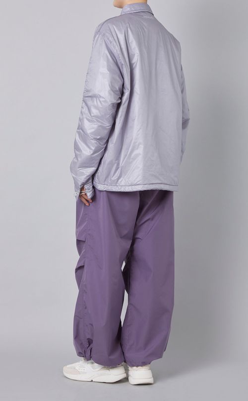 ナイロンパファーシャツ