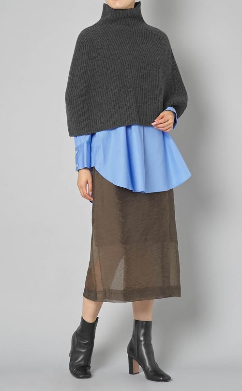 コットンプルオーバーシャツ