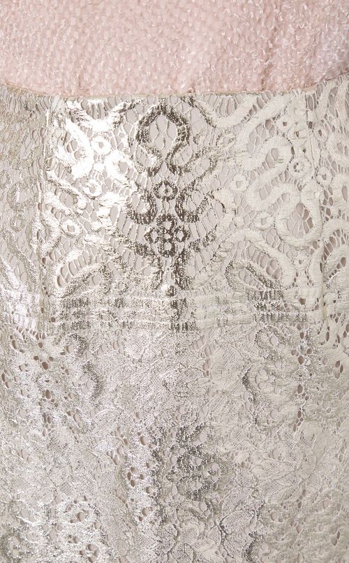 箔レースタイトスカート