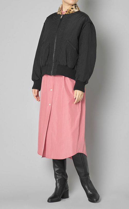 レオパードカラーショートブルゾン