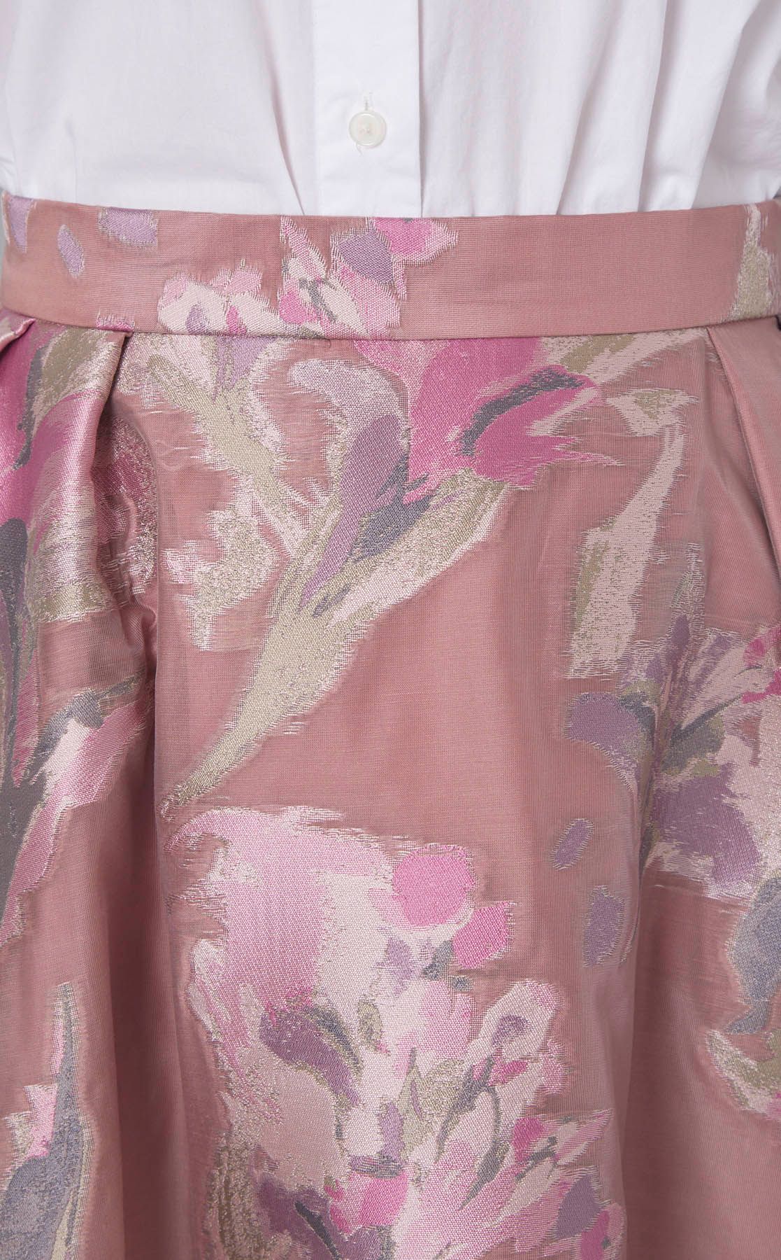 CELFORD ペイントフラワージャカードスカート CELFORD｜ペイントフラワージャガードスカート