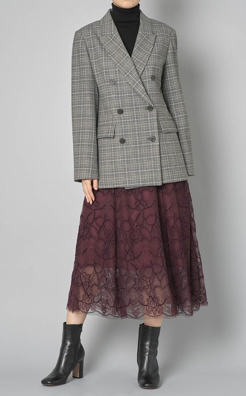 モールエンブロイダリースカート