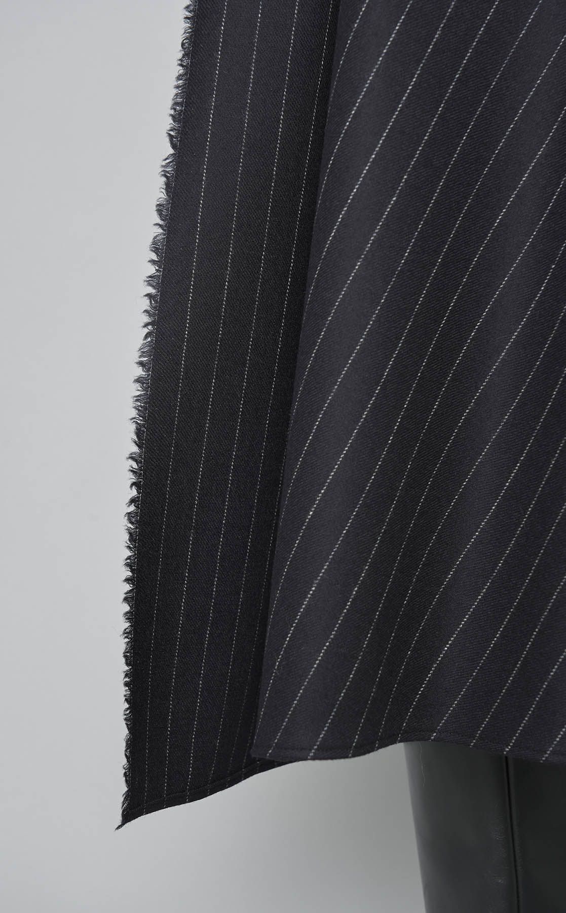 YOHEI OHNO｜ピンストライプデザインスリーブワンピース