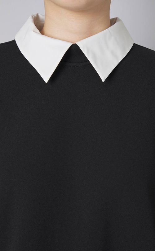 ボンディングジャージーミニワンピース