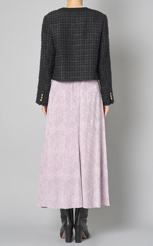 モノトーンツイードジャケット