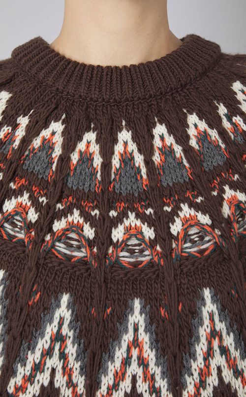 ノルディックニットプルオーバー