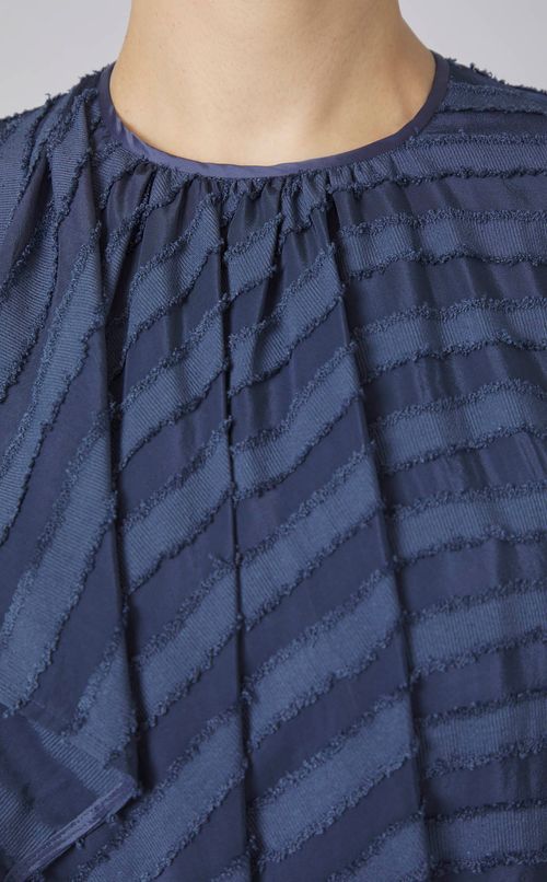 ジャガードストライプワンピース