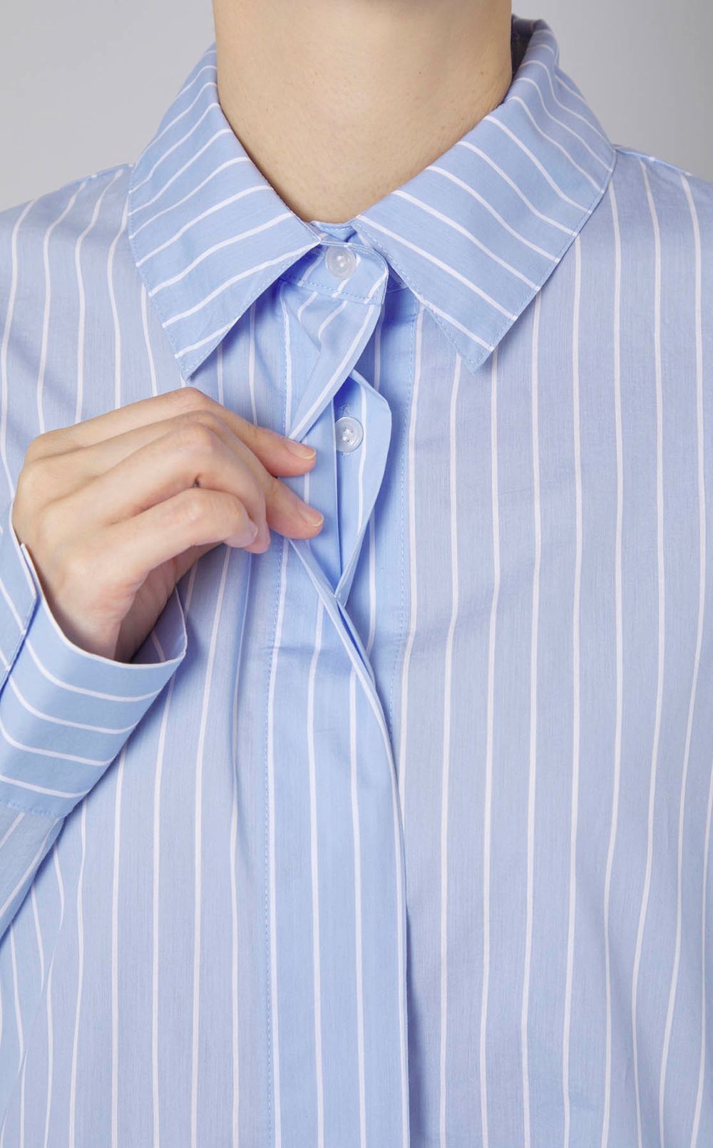 コクーンシャツワンピース