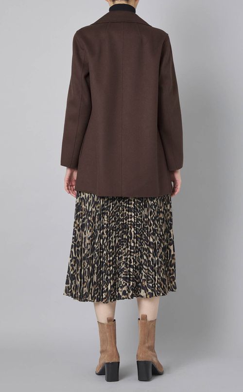 ウールカシミヤジャケットコート