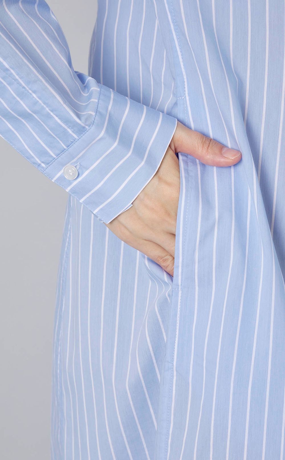 コクーンシャツワンピース