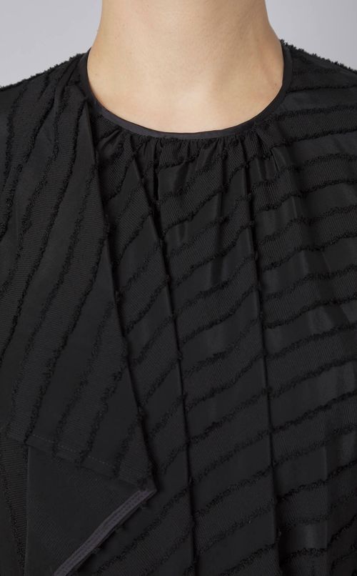 ジャガードストライプワンピース