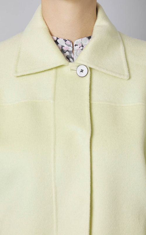 ダブルフェイスショートコート