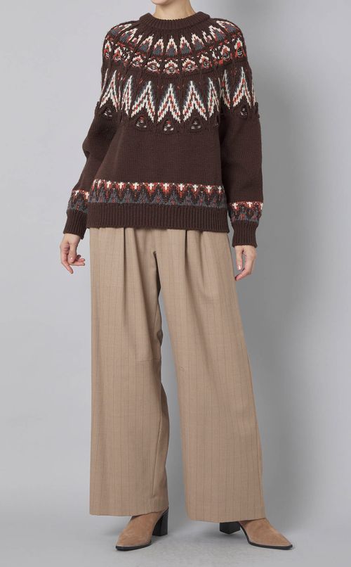 ノルディックニットプルオーバー