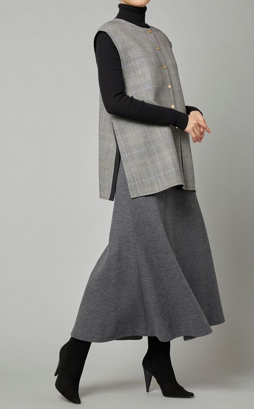 ウールマーメイドスカート