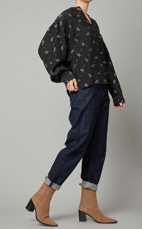 ドルマンギャザーブラウス