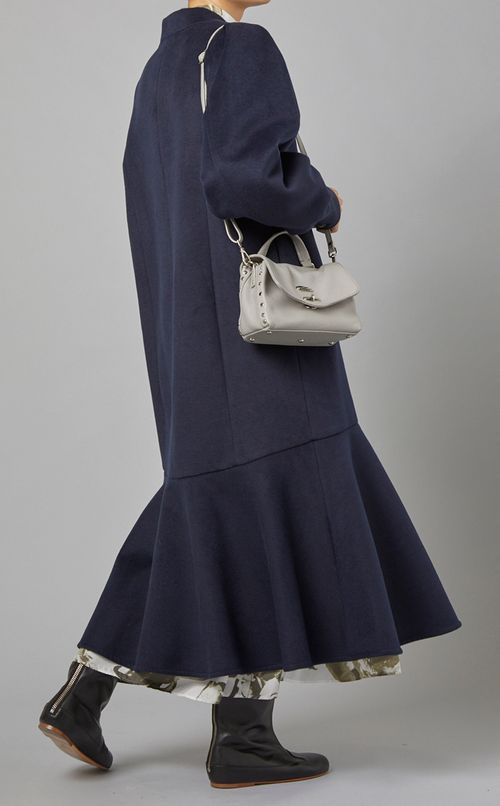 ノーカラータックスリーブコート