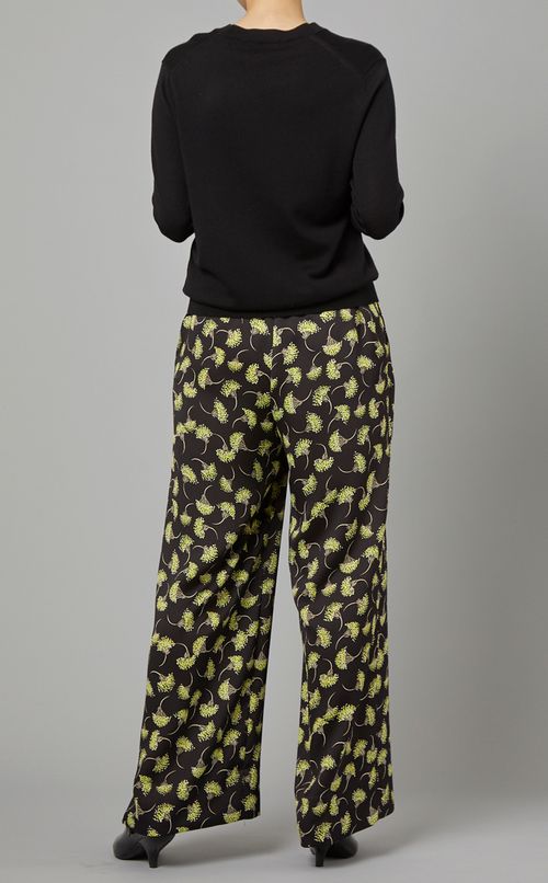 パトリニアプリントワイドパンツ