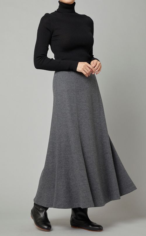 ウールマーメイドスカート