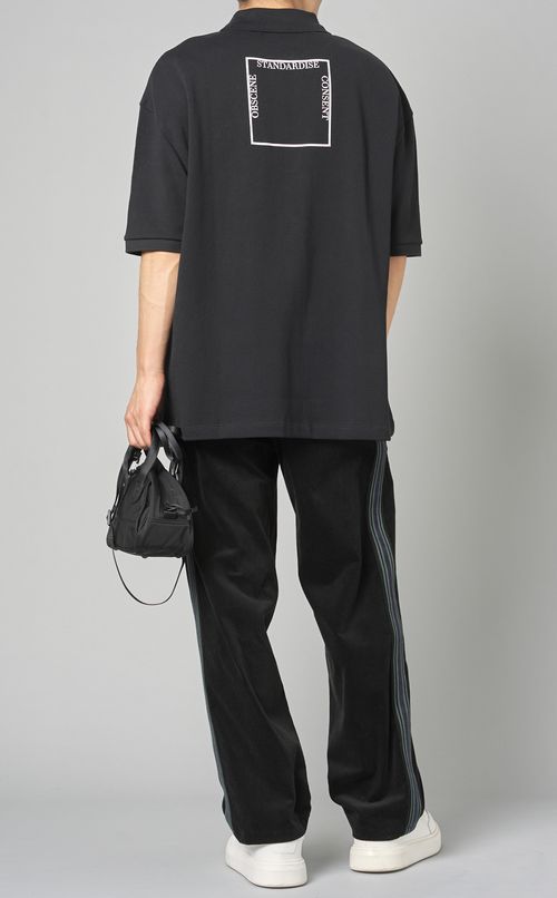 オーバーサイズポロシャツ