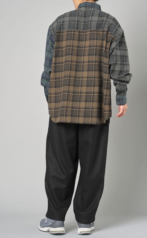 コットンツイードクレイジーシャツ