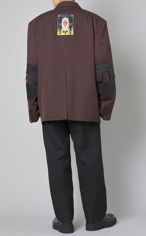 エアブラシテーラードジャケット