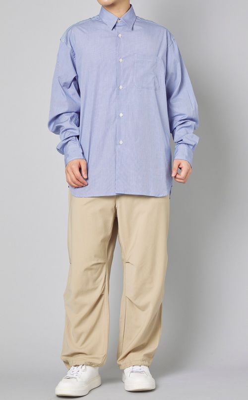 チェックベンチレーションシャツ